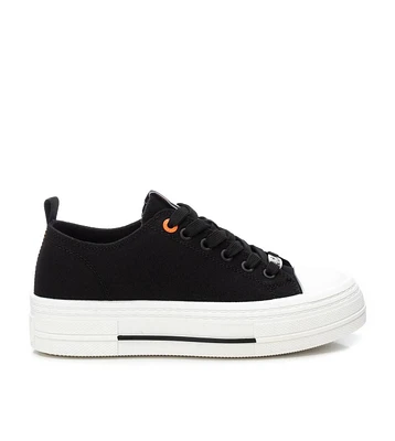Women's Urban Style Canvas Platform Sneakers Refresh By Xti