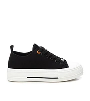 Women's Urban Style Canvas Platform Sneakers Refresh By Xti