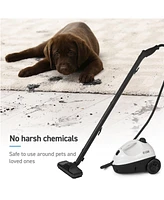Commercial Care Steam Cleaner, 1500W Multipurpose Steamer with Accessory Kit, Steamer for Clothes and Floor Steamer, Portable Steamer for Car Seat, Ca