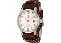 Invicta Men's 12552 I-Force Quartz 3 Hand Silver Dial Watch