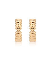 Ettika Medium Metal Moderna Hoops