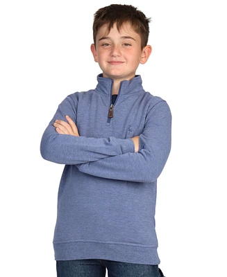 Tailorbyrd Boys Sueded Fleece Quarter Zip