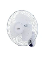 Commercial Cool 16 inch Wall Fan with Remote, White