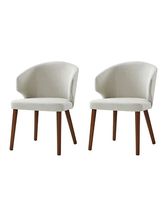 Mid-century Modern Upholstered Dining Chair