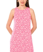 Vince Camuto Women's Ditsy-Print Sleeveless Maxi Dress