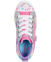 Skechers Little Girls Twinkle Toes: Sparks - Cosmic Burst Light-Up Casual Sneakers from Finish Line