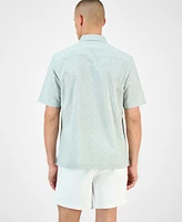 Alfani Men's Geo-Pattern Shirt, Exclusively at Macy's