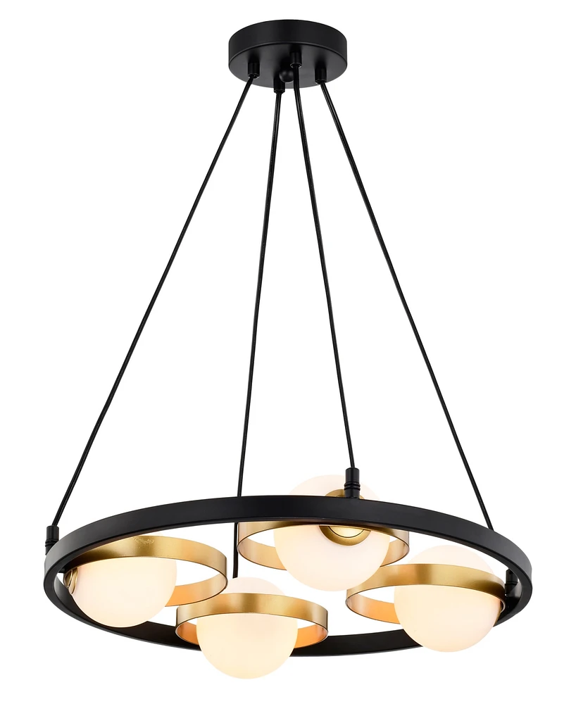 Home Accessories 18" Pomponia 4-Light Indoor Chandelier
