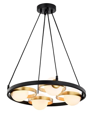 Home Accessories 18" Pomponia 4-Light Indoor Chandelier