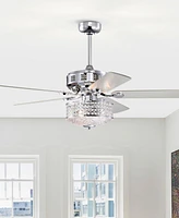 Home Accessories 52" Callen 3-Light Indoor Ceiling Fan Chandelier