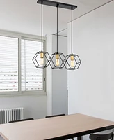 Home Accessories 24" Horatia 3-Light Indoor Chandelier