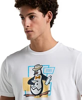 Original Penguin Men's Slim-Fit Dancing Pete Graphic Jersey T-Shirt