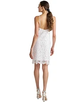 Natori Women's Suzani Lace Scalloped-Hem A-Line Dress