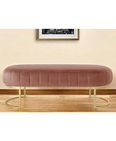 Tufted Velvet Upholstered Bench – Luxurious Accent Seat for Bedroom, Entryway, or Living Room Decor