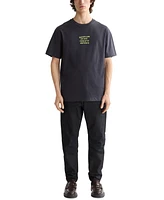 Scotch & Soda Men's Relaxed Fit Short Sleeve Crewneck Art Class Graphic T-Shirt
