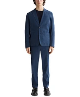 Scotch & Soda Men's Relaxed Fit Unconstructed Seersucker Blazer