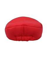 Super Mario Men's Bros Embroidered Mario M Patch Red Beret Cap