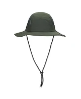 Generic Men's 2-Pack Olive & Light Grey Wide Brim Paddler Sun Hat with Vented Mesh Side Panels