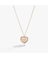 Heart Of Gold Pendant Necklace