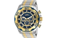 Invicta Men's 26296 Pro Diver Quartz Chronograph Blue Dial Watch