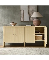 Modern Martha 63"Wide 4 door Sideboard