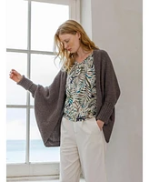 Celtic & Co. Women's Geelong Wool Supersoft Cocoon Cardigan