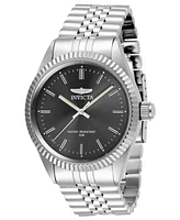 Invicta Men's Specialty Quartz 3 Hand Charcoal Dial Watch