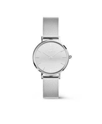 Daniel Wellington Women's Analog Silver Tone Stainless-Steel Watch, 28mm