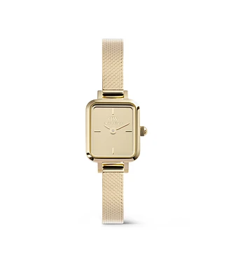 Daniel Wellington Women's Analog Gold Tone Stainless-Steel Watch, 16mm