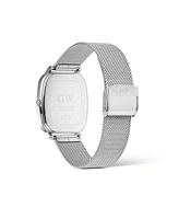 Daniel Wellington Men's Analog Silver Tone Stainless-Steel Watch, 32mm