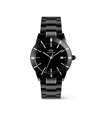 Daniel Wellington Men's Analog Black Stainless-Steel Watch, 40mm