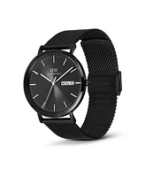 Daniel Wellington Men's Analog Black Stainless-Steel Watch, 40mm