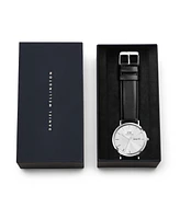 Daniel Wellington Men's Analog Leather Watch