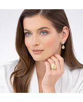 Anna Zuckerman Aventura Golden Drop Ring
