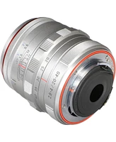Pentax Hd Da 20-40mm f/2.8-4 Ed Limited Dc Wr Lens - Silver
