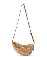 The Sak Tess Straw Mini Sling Bag