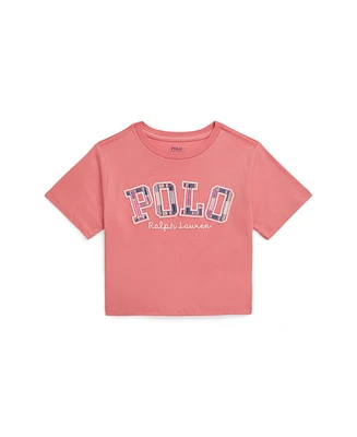 Polo Ralph Lauren Toddler and Little Girls Logo Jersey Boxy T-Shirt