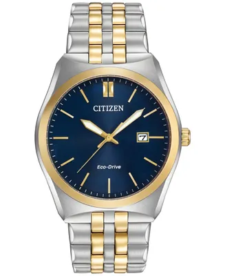 Citizen Men's Eco-Drive Two-Tone Stainless Steel Bracelet Watch 40mm BM7334-58L