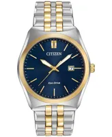 Citizen Men's Eco-Drive Two-Tone Stainless Steel Bracelet Watch 40mm BM7334