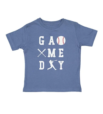 Sweet Wink Toddler Boys Baseball Game Day Short Sleeve T-Shirt