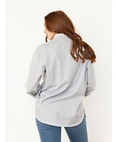 Able Plus Harris Oversized Button Down Shirt