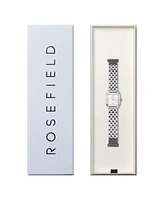 Rosefield Boxelle Women's Silver Tone Stainless Steel Bracelet Watch 19.5mm