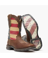 Lady Rebel by Durango Patriotic Women's Pull-On Western Flag Boot