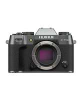 Fujifilm X-T50 Mirrorless Camera, Charcoal Silver, Bundle with 64GB Sdxc Memory Card and Shoulder Bag