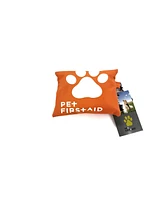 19-Piece Pet Travel First Aid Kit with Carabiner - Compact Emergency Care for Adventurous Pets
