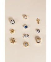 Puffy Heart Mini Studs