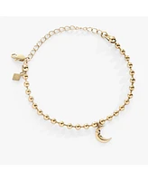Alex and Ani Moon Ball Chain Bracelet