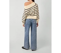 WeWoreWhat Women's Off Shoulder Sweater