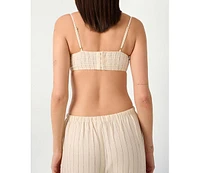 WeWoreWhat Women's Underwire Bra Top