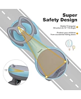 Wiggle Car Ride-on Toy with Flashing Wheels